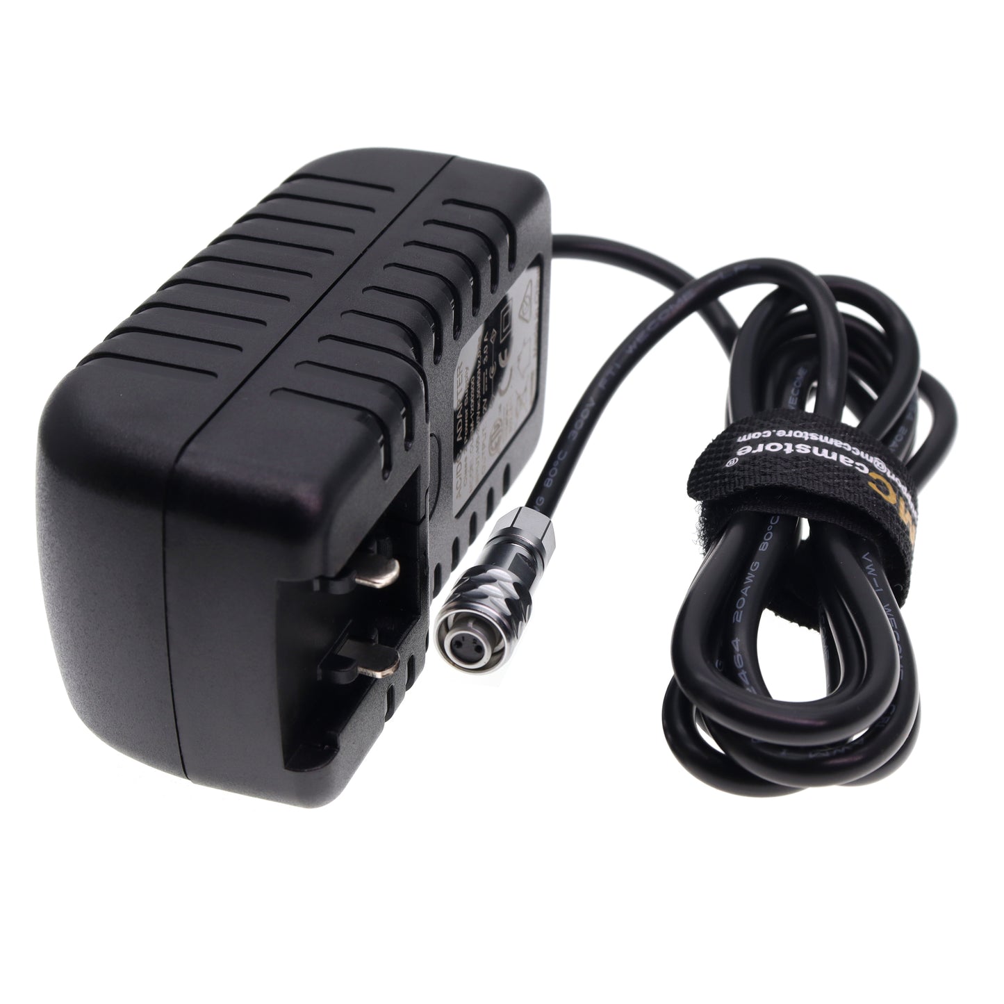 Power Adapter AC 110V to 240V to BMPCC 4K Black Magic 2pin Power Cable 12V 3A for Blackmagic Pocket Cinema Camera 4K, 6K Pro, 6K G2