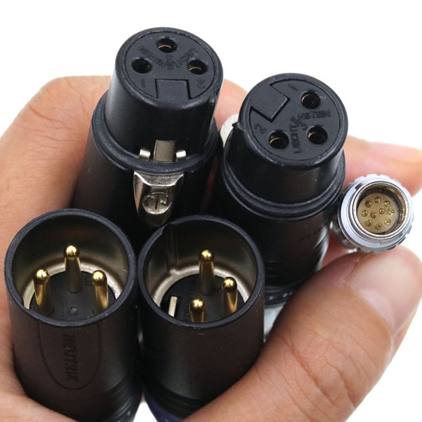 10Pin to 2X 3Pin XLR Male and 2X XLR 3 pin Female Breakout Audio Input Output Cable for Atomos Shogun Ninja Inferno Flame Monitor Recorder Audio Splitter Cable