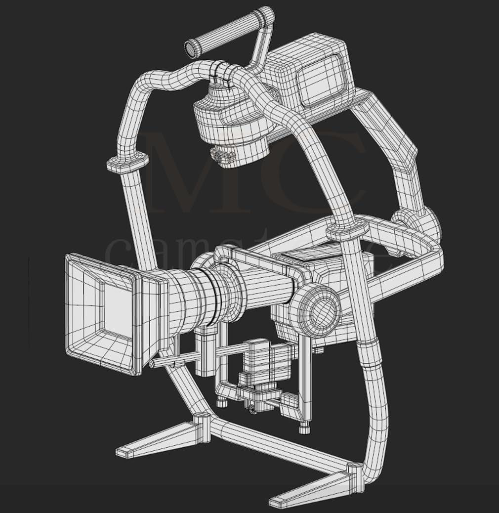 Ronin 2 Supporting feet for DJI Ronin 2 Fold-Away Feet for DJI Ronin 2 professional combo