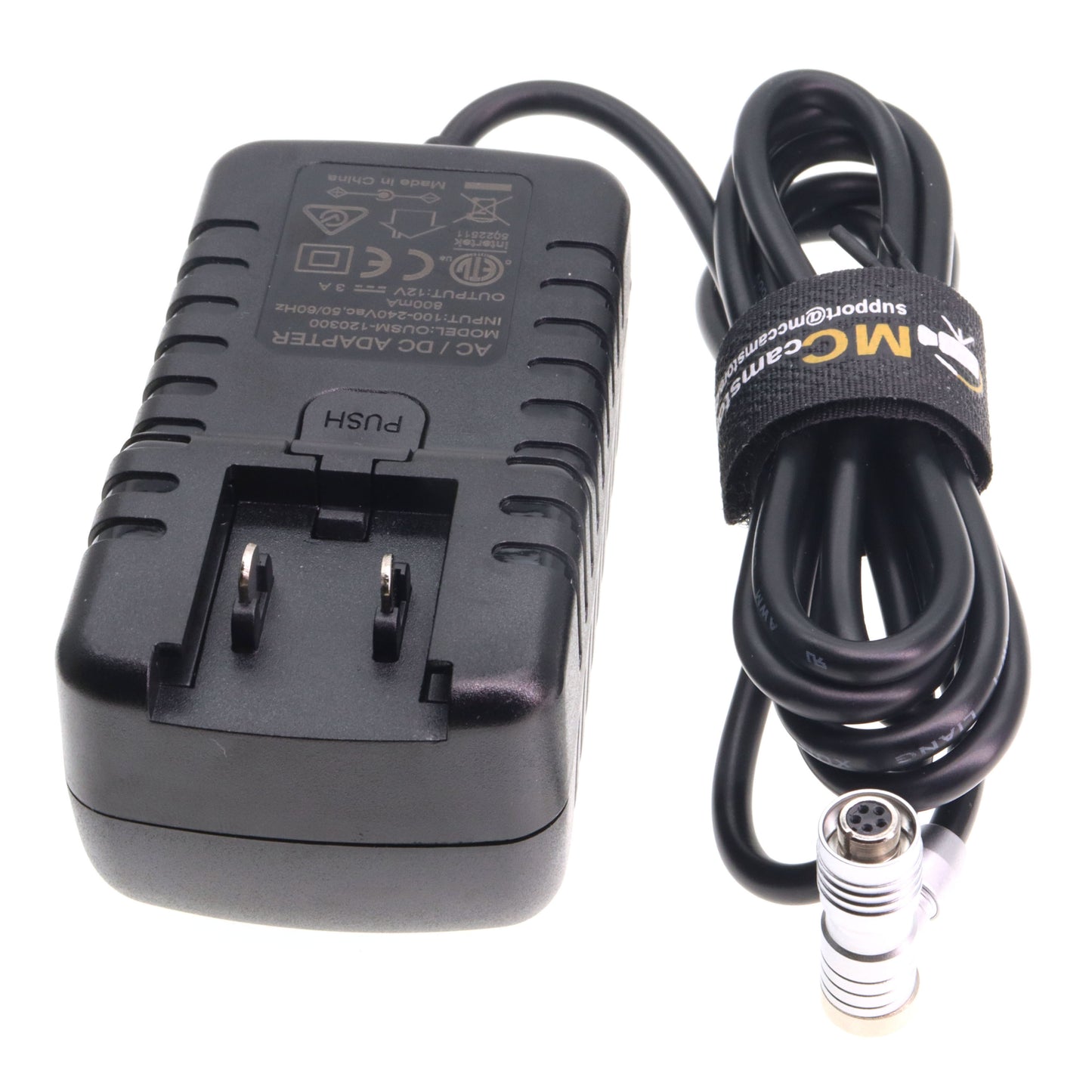 AC Power Supply Adapter for IKAN PortKeys LH5PII LH5PII LH5H LH5P Monitor, 5 Pin DC Power Cable 12V 3A