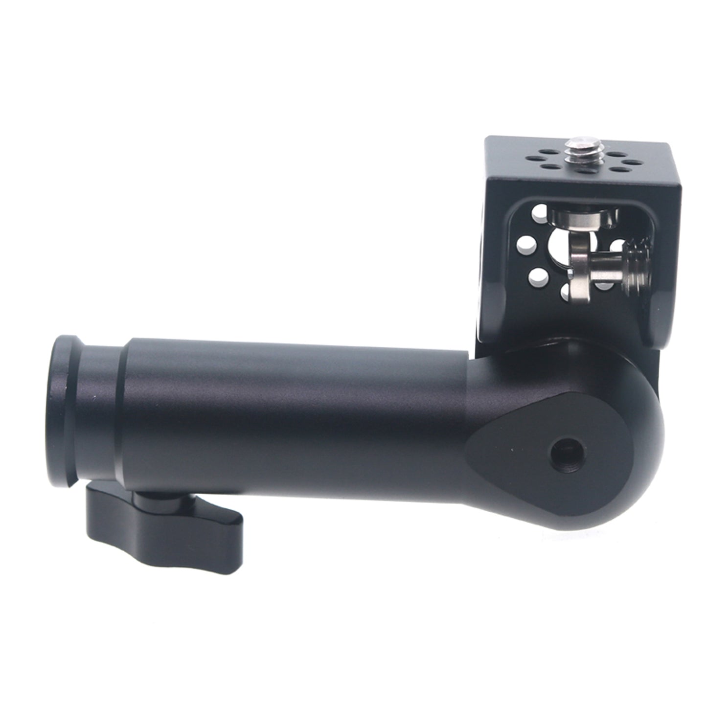 Monitor Swivel Bracket, Square 3/8" Three-Side Expansion Video Monitor Bracket for Arri Red Sony Transmission, Articulated Mount Monitor Buckle Kit