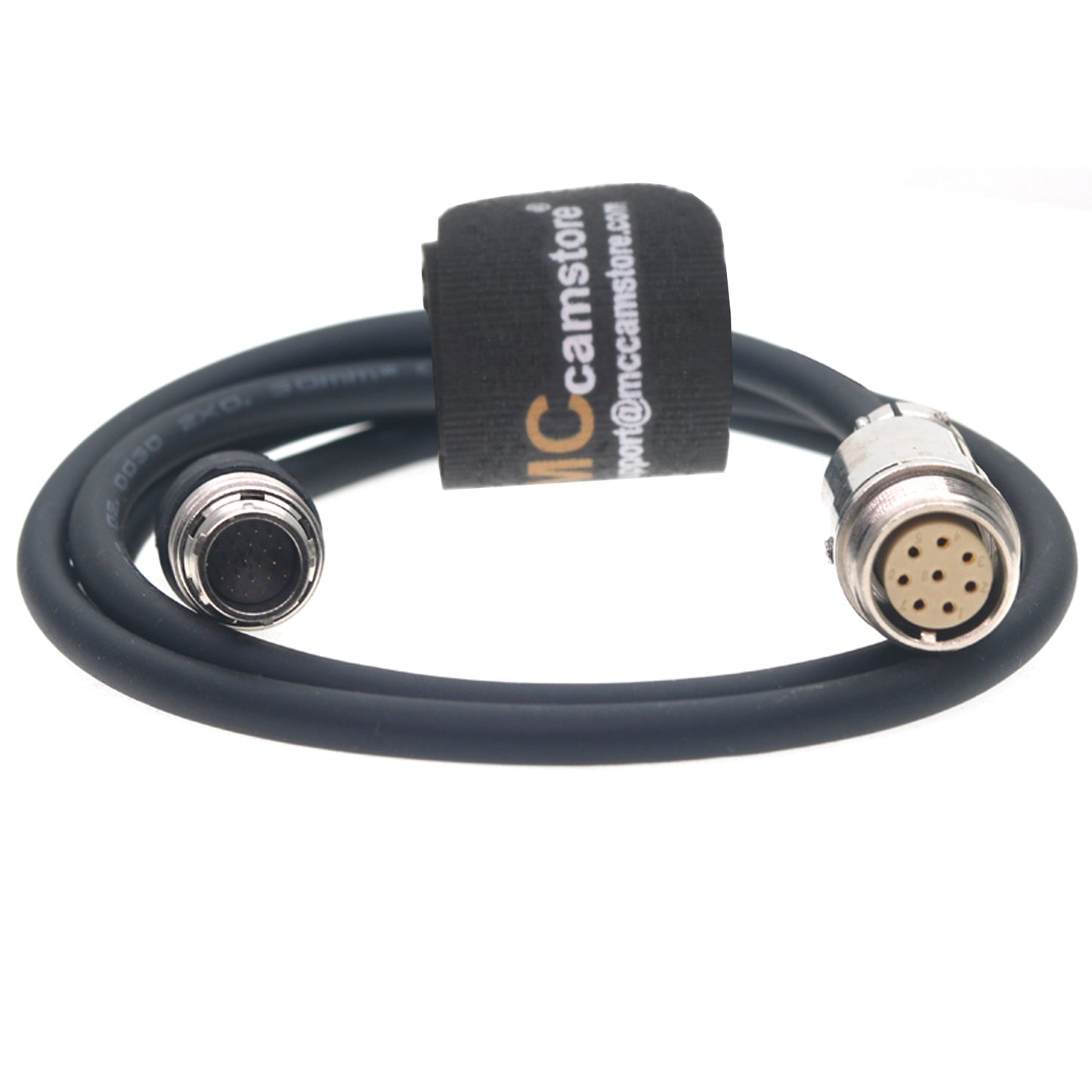 Servo-Zoom-Control Cable for Canon 20-Pin Hirose Servo-Lens to 8-Pin Zoom-Controller Adapter-Cable VZ-C8C20