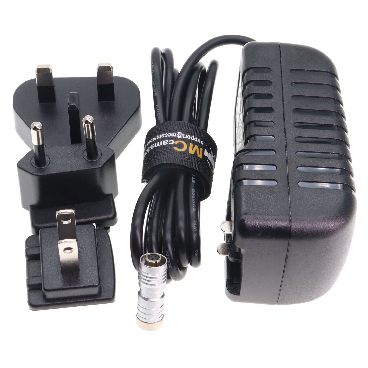AC Power Supply Adapter for PortKeys BM5 IV WR/IV/III WR, LEYE SDI/III, BM7, HH7, HS7T Monitor, 4 Pin 12V 3A