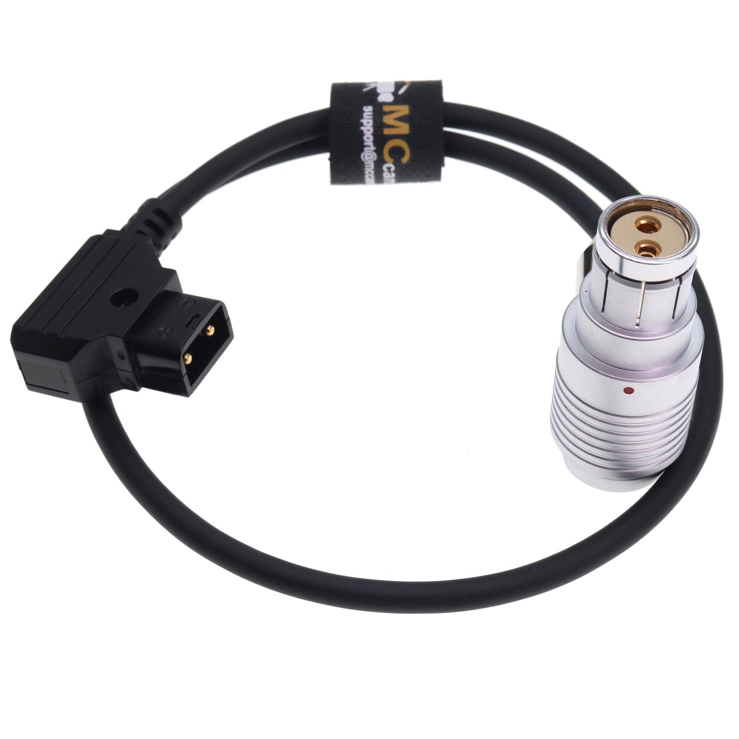 2-Pin Fischers Female to D tap Power Cable for ARRI Alexa XT, ARRI Alexa SXT, Alexa 65, Arriflex 435 and Classic Camera, 24V