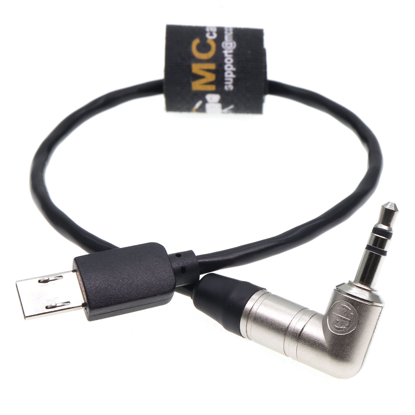 Timecode Cable for Sony FX3 FX30 A7S3 A1 Cameras 3.5mm TRS to Micro USB Timecode Cable for Tentacle SYNC E Timecode Generator Box