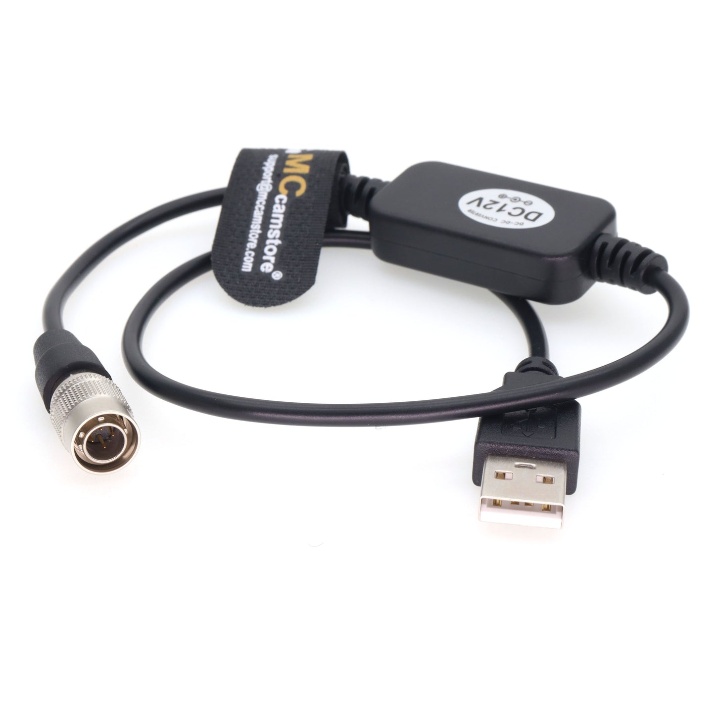 12V 4pin Hirose to USB Power Cable for Zoom F4 F8 Sound Devices 688 788T Zaxcom