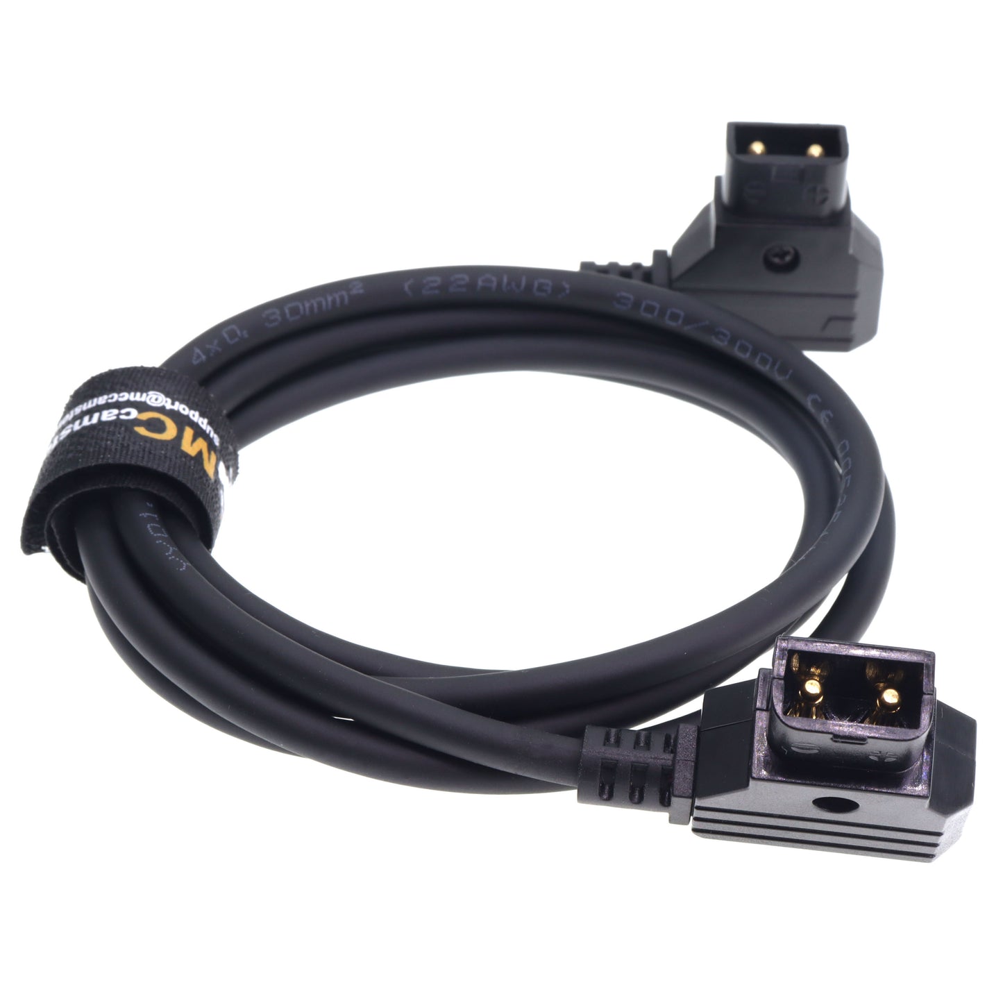 D-Tap Male to Dtap Male Power Extension Cable for DSLR Rig Bauer V-Mount Gold Mount