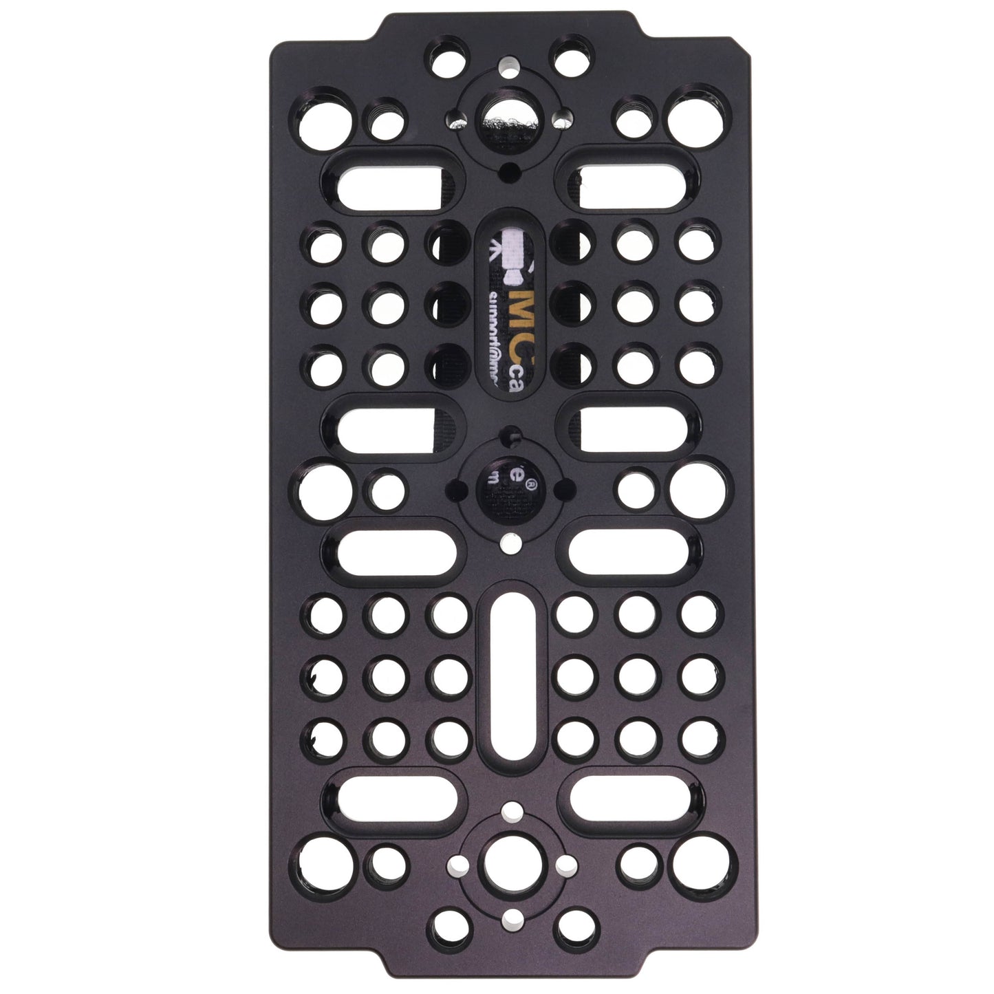 Multi-Functional Cheese Plate with 1/4"-20 3/8"-16 Threads, Switching Mounting Plate w/Locating Point for ARRI for Camera and Tripod Portable Cheese-Plates for Blackmagic URSA Cine