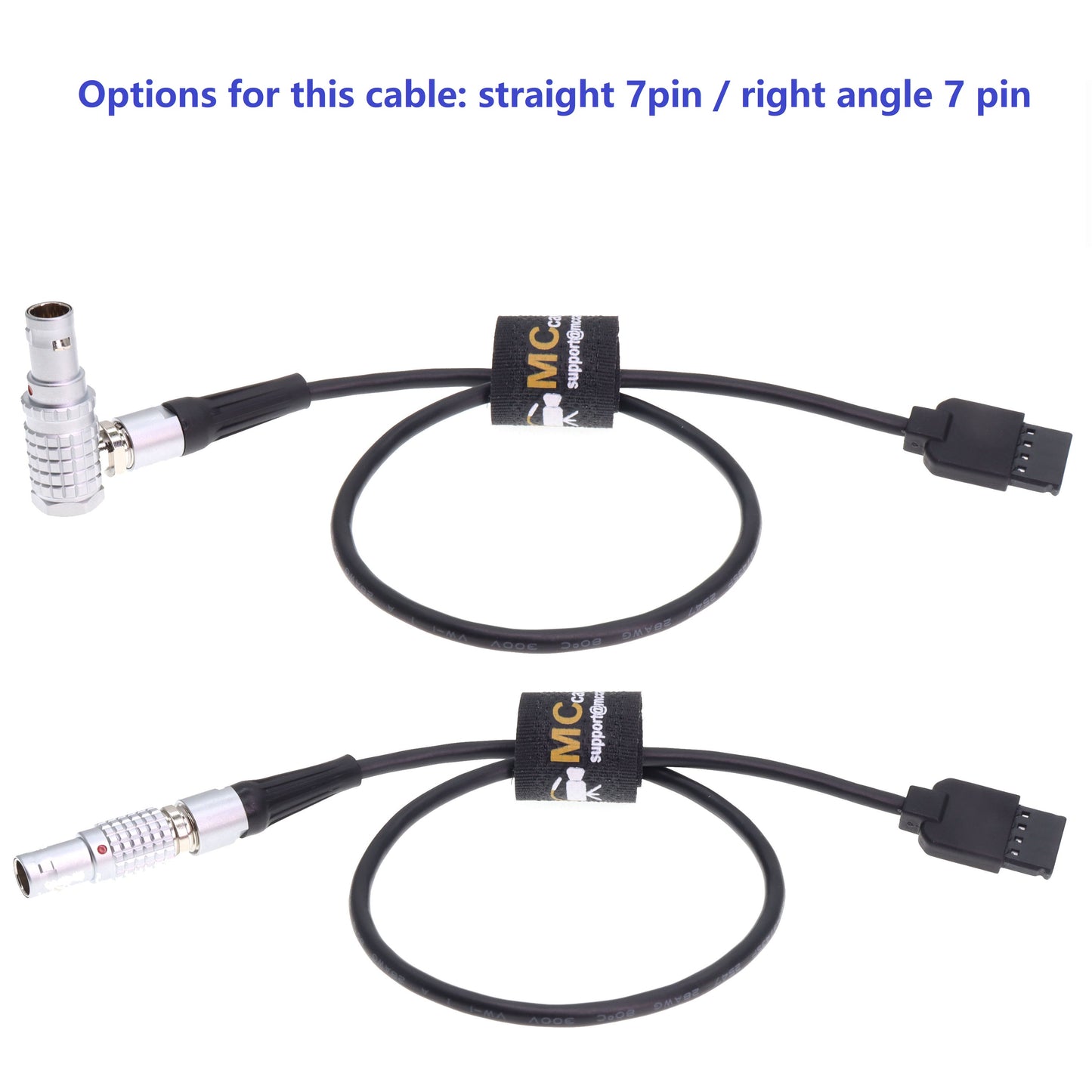 Ronin RS4 RS3 Pro RS2 Gimbal USB C Type-C to 7 Pin Male Nucleus M Power Cable for DJI to Tilta Nucleus-M Lens Follow Focus Motor