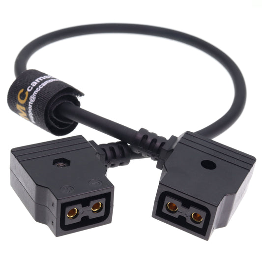 D tap to D tap Cable, Camera Power Extension Line for DSLR Rig, Dtap Female to Female for Bauer V-Mount Gold Mount