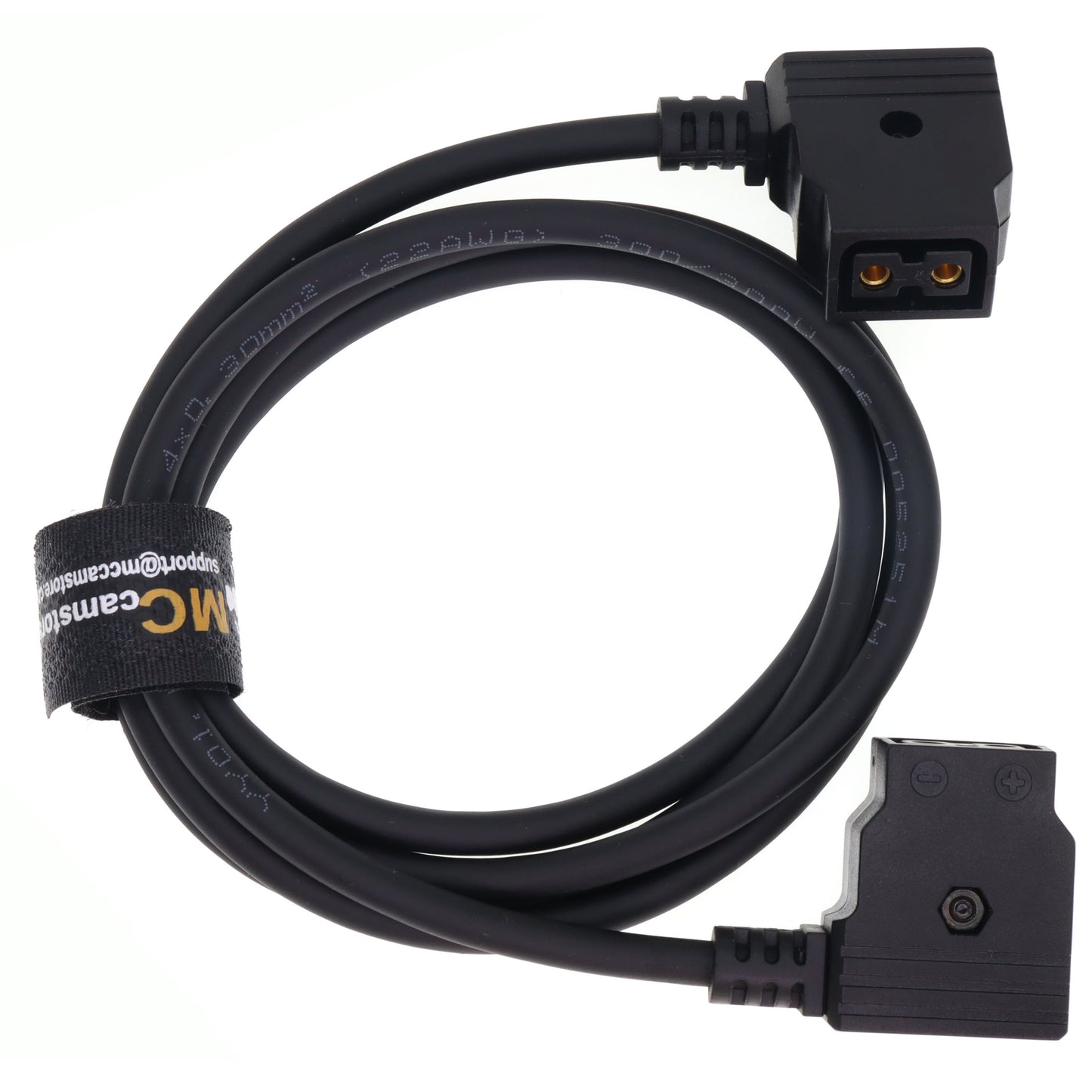 D tap to D tap Cable, Camera Power Extension Line for DSLR Rig, Dtap Female to Female for Bauer V-Mount Gold Mount