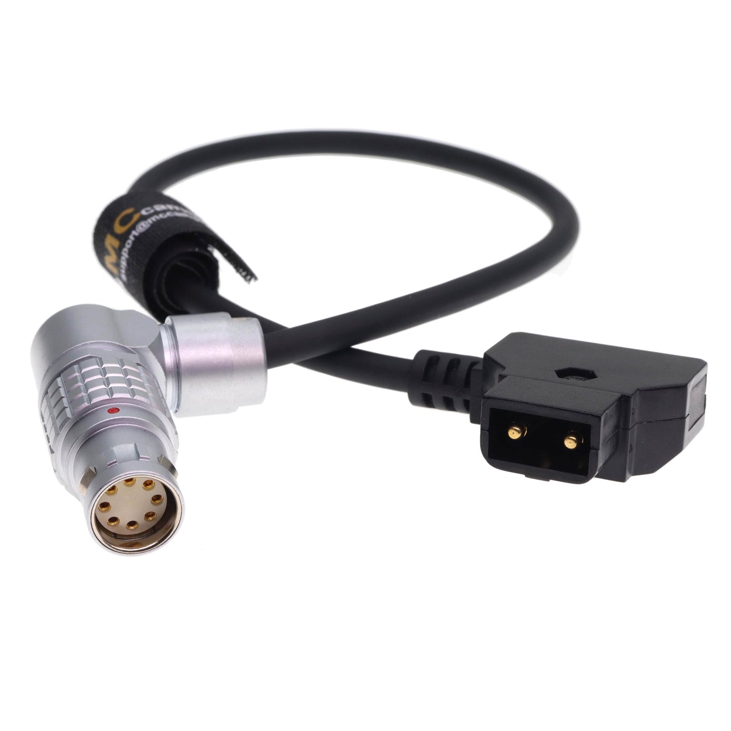 8 Pin Female (Rotatable) to D Tap Power Cable for ARRI Alexa 35, Alexa Mini, Alexa Mini LF, Amira Camera