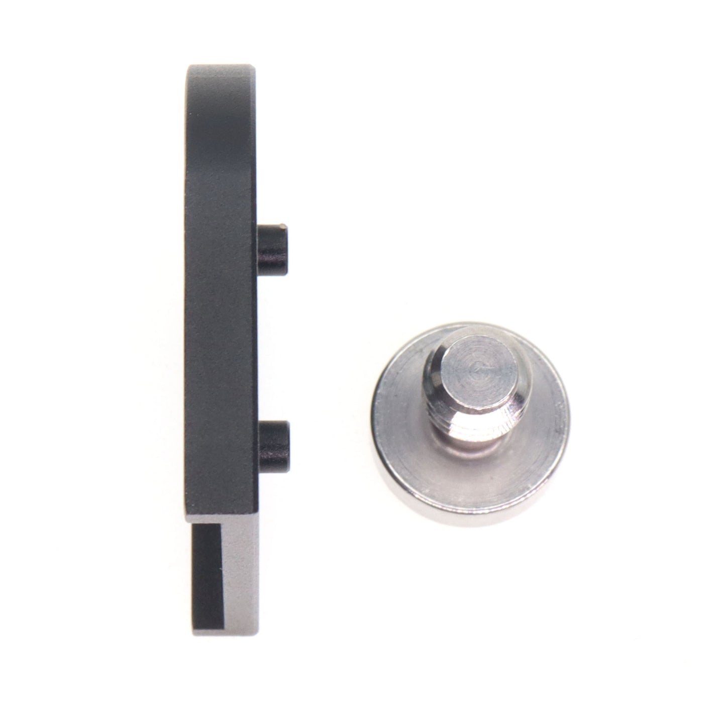Mini Exchanging Kit for Quick Release Lock Mount Plate Bracket for ARRI RED Camera Monitor Wireless Focus Motor, Exchange 3/8"-16 Screw to1/4-20 Adapter