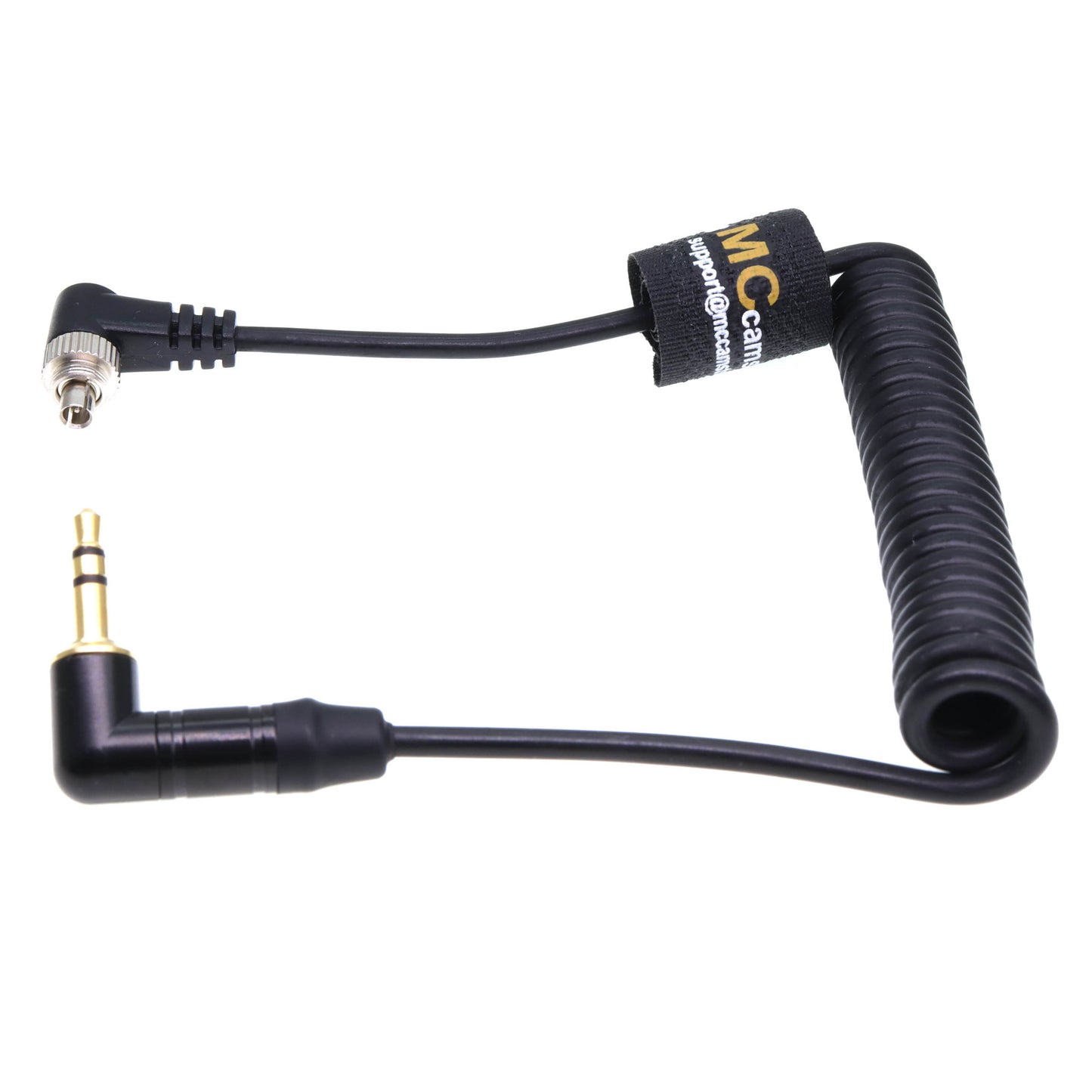 Timecode Cable for Tentacle Sync 3.5 Audio Plug to PC for Panasonic GH5S, S1H Time Code Coiled Cable