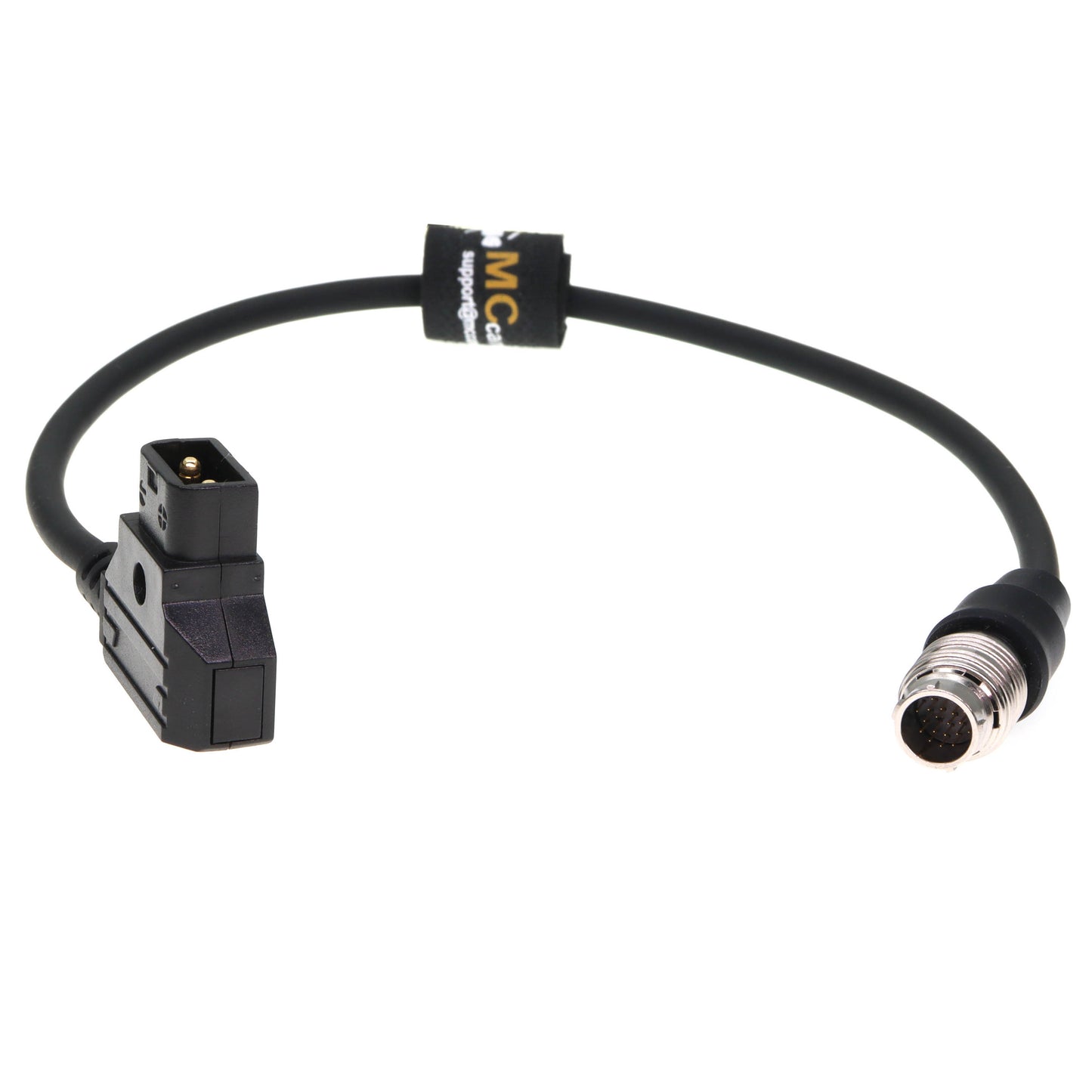 D TAP to Hirose 20-Pin Power Cable for Fujinon Cabrio Lens Servo Motor