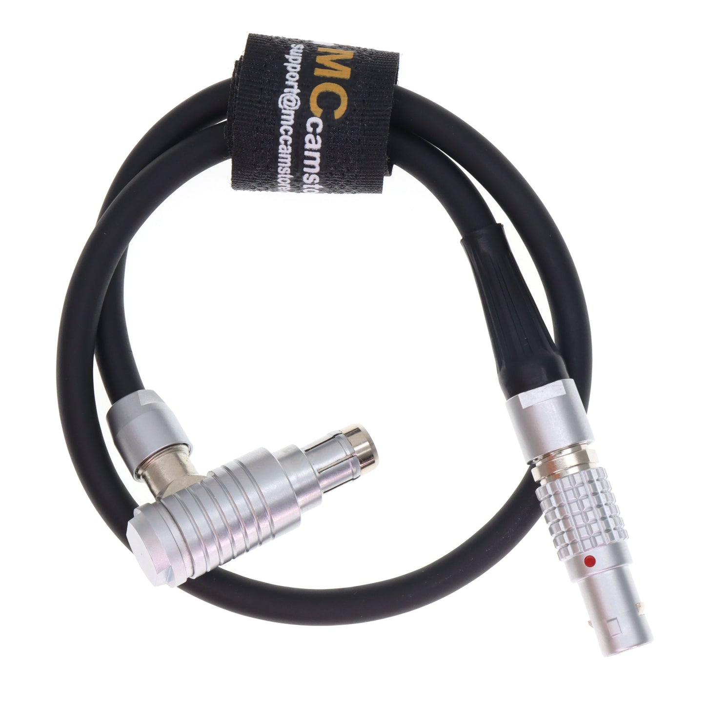 Alexa RS 3Pin Male to Right Angle 7-Pin Male Cable for Nucleus-M Power Cable