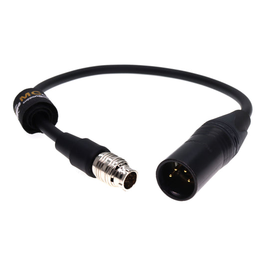 XLR 4 pin to Hirose 20 Pin Power Cable for Fujinon Cabrio Cine Lens