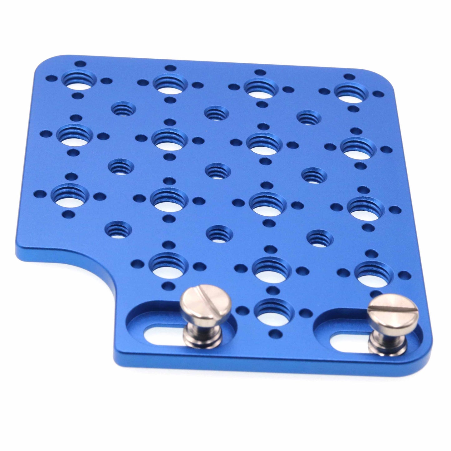 Side Expansion Plate Multi-Functional Cheese Plate with 1/4"-20 & 3/8"-16 Threads for ARRI Alexa Mini LF Teradek Vaxis Rig Follow Focus Motor Camera Monitor and Tripod