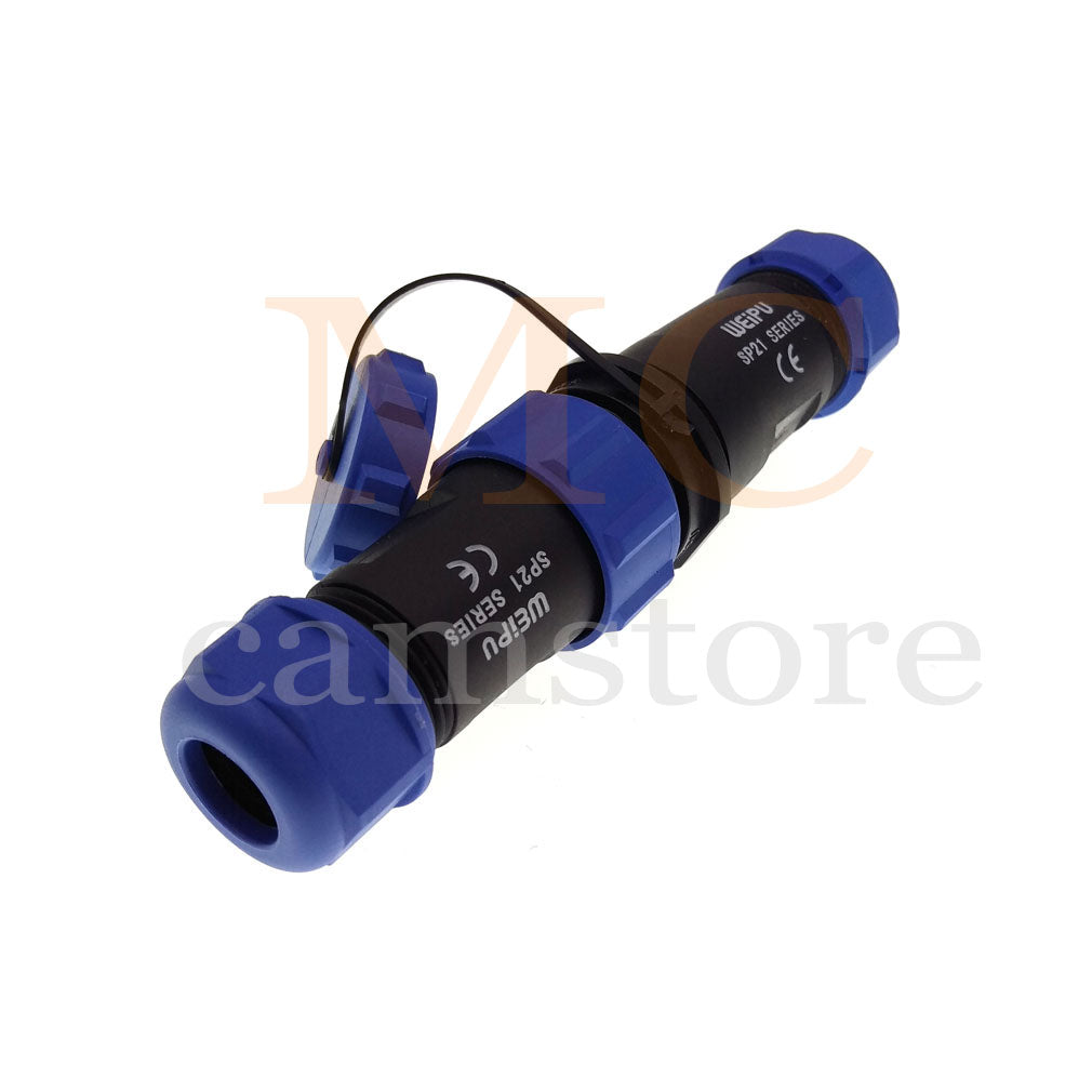 WEIPU SP21 IP68 Waterproof Connector, 2 3 4 5 5B 5C 6 6B 7 9 12 15pin Industrial Aviation LED Lamp Power Cable Plug Socket