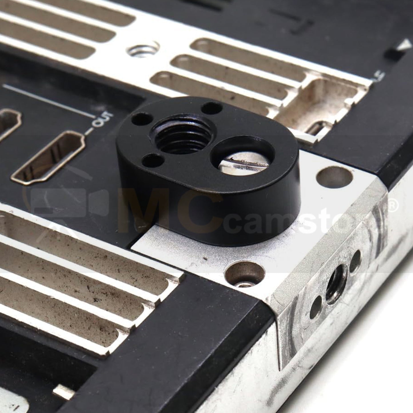 Side Expansion Kit Accessory for SmallHD with 1/4"-20 to 3/8"-16 Screw for ARRI Accessory Mount Adapter