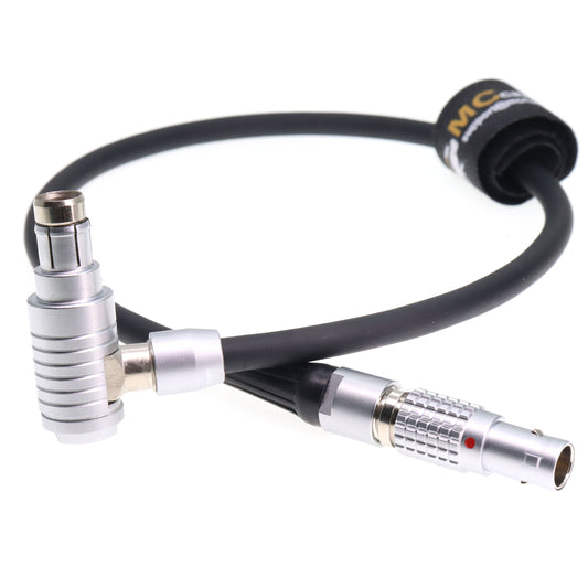 Alexa RS 3Pin Male to Right Angle 7-Pin Male Cable for Nucleus-M Power Cable