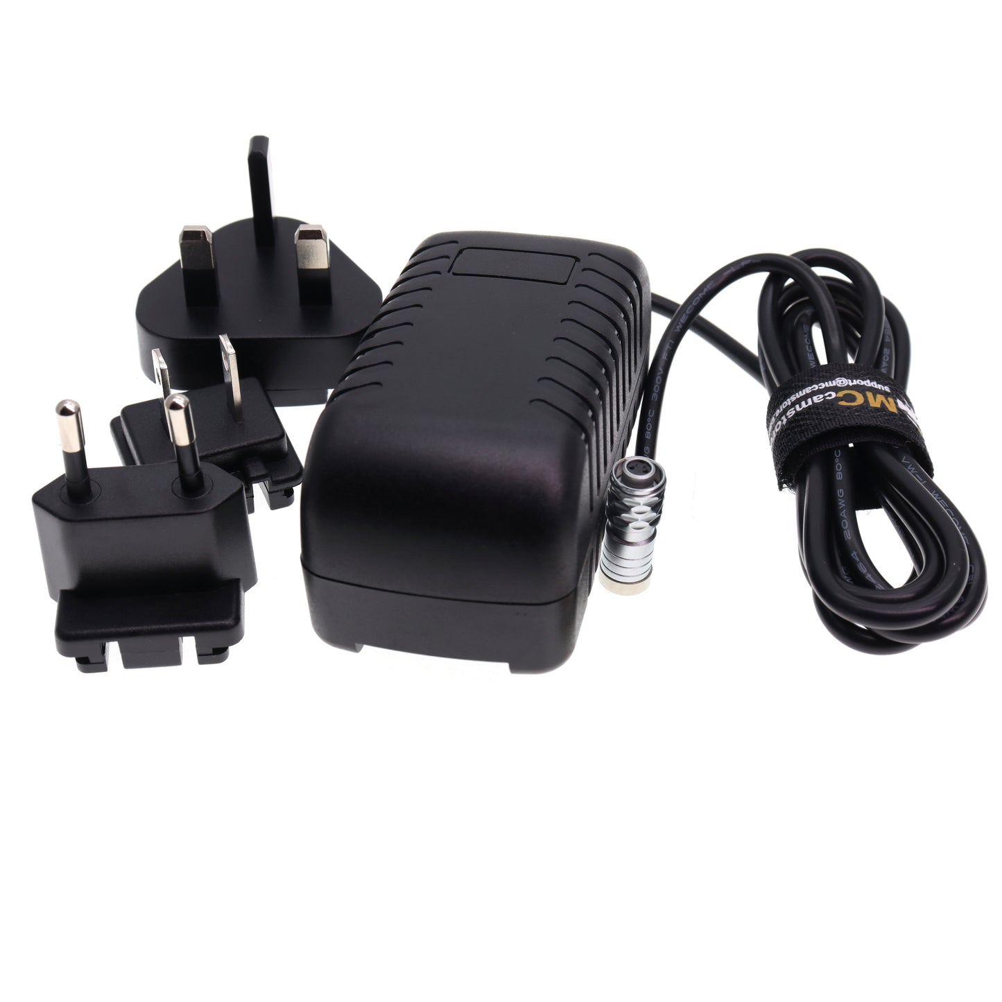 Power Adapter AC 110V to 240V to BMPCC 4K Black Magic 2pin Power Cable 12V 3A for Blackmagic Pocket Cinema Camera 4K, 6K Pro, 6K G2