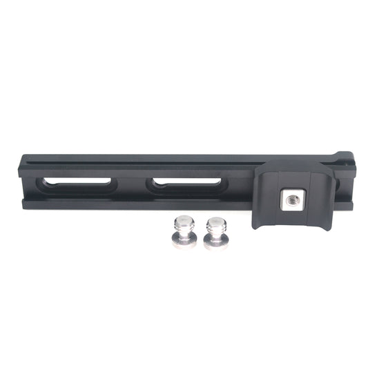 Ronin 2 Fixed Bracket Stabilization Quick Adjustment Head Mounting Slide Bracket for DJI Ronin 2 Camera, Black, 16cm
