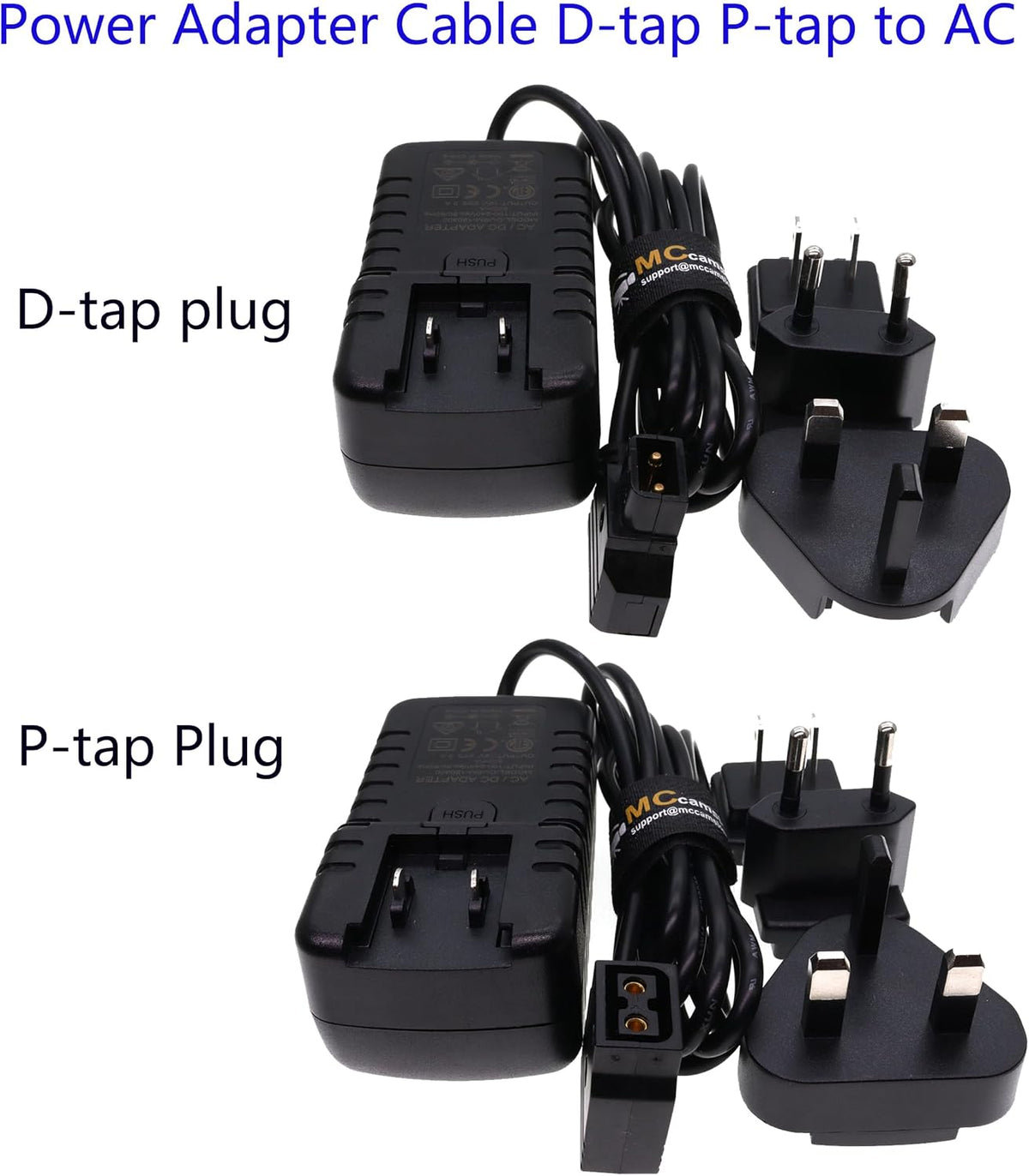AC Power Adapter Cable for ARRI RED for Teradek Cube Z-cam 12V 3A Power Cable