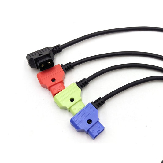 Camera power plug D-tap plug DIY Cable D-TAP male Connector with flying lead 1 meter cable