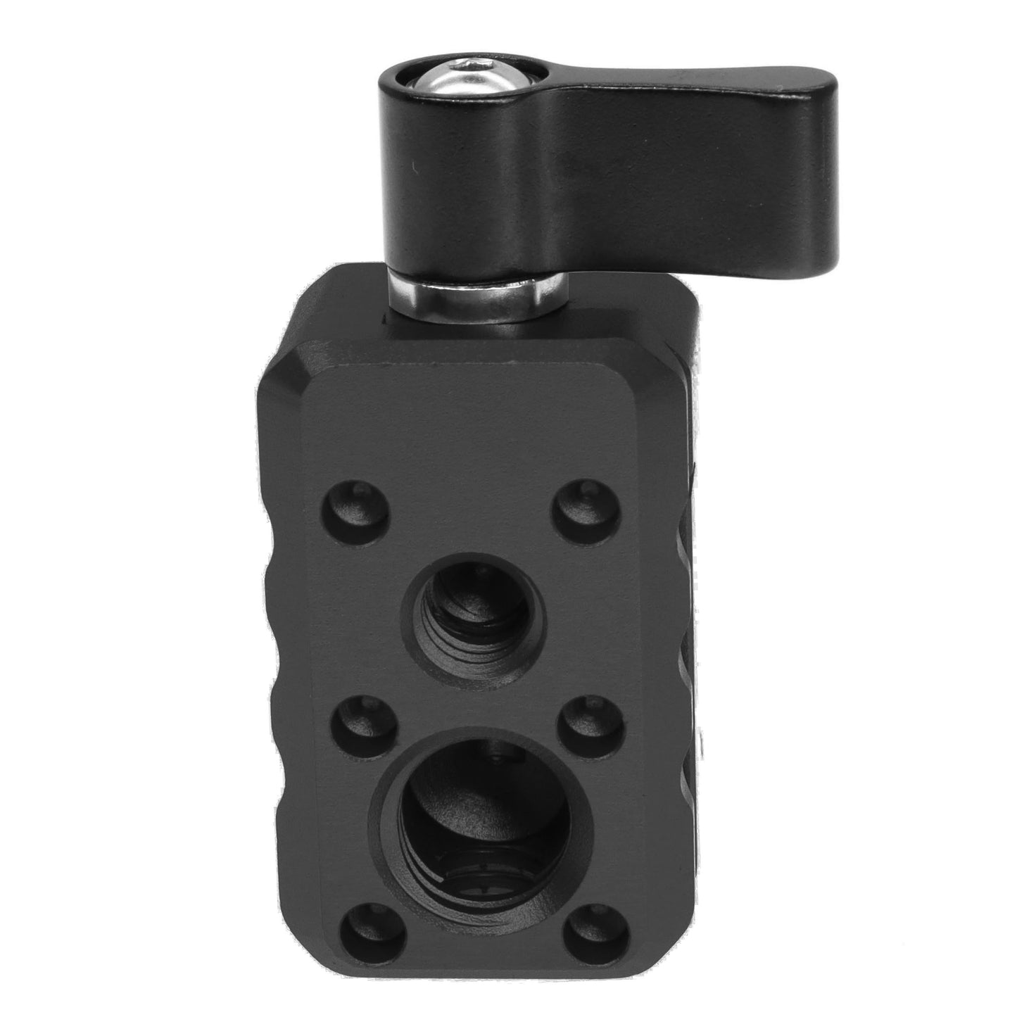 Quick Release NATO Clamp with 1/4"-20 3/8"-16 Thread for Cold Shoe Monitor Support Standard NATO-Clamp for Camera Cage Friction Arm Ballhead Monitor Mount