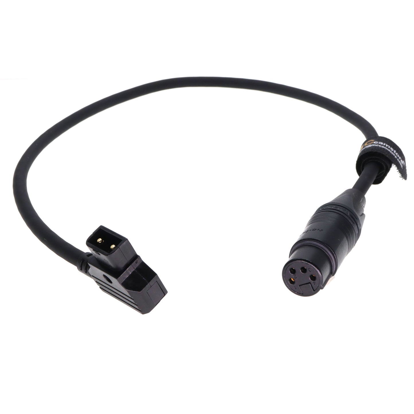 XLR 4 Pin Female to D Tap Power Cable for Sony Venice F55 SXS Camera for Practilite 602 DSLR Camcorder