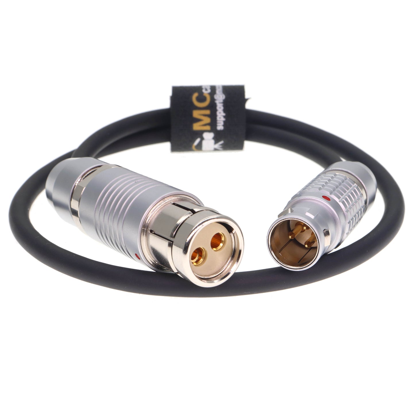 Tiffen Steadicam M-1 M2 Ultra/Master 2B 3Pin 24V to Right Angle 2 Pin Female 24V Power Cable for ARRI Alexa XT SXT LF SXT-W Classic Camera