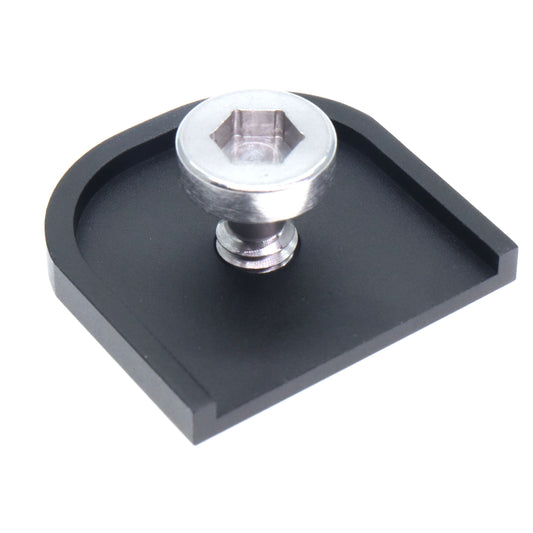 Mini Exchanging Kit for Quick Release Lock Mount Plate Bracket for ARRI RED Camera Monitor Wireless Focus Motor, Exchange 3/8"-16 Screw to1/4-20 Adapter