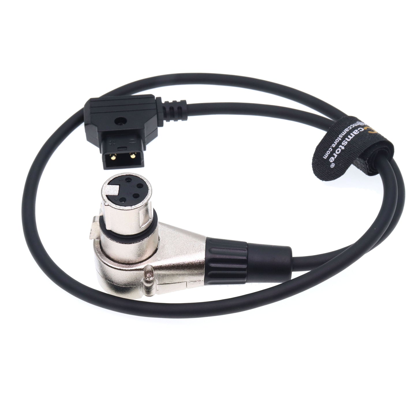 XLR 4 Pin Female to D Tap Power Cable for Sony Venice F55 SXS Camera for Practilite 602 DSLR Camcorder