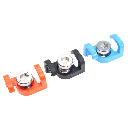 3/8" Screw Cable Clamp for ARRI RED Sony Camera Z-Cam Cage SDI Video Power Cable Fixation, Camera Cable Holder 3pcs Pack
