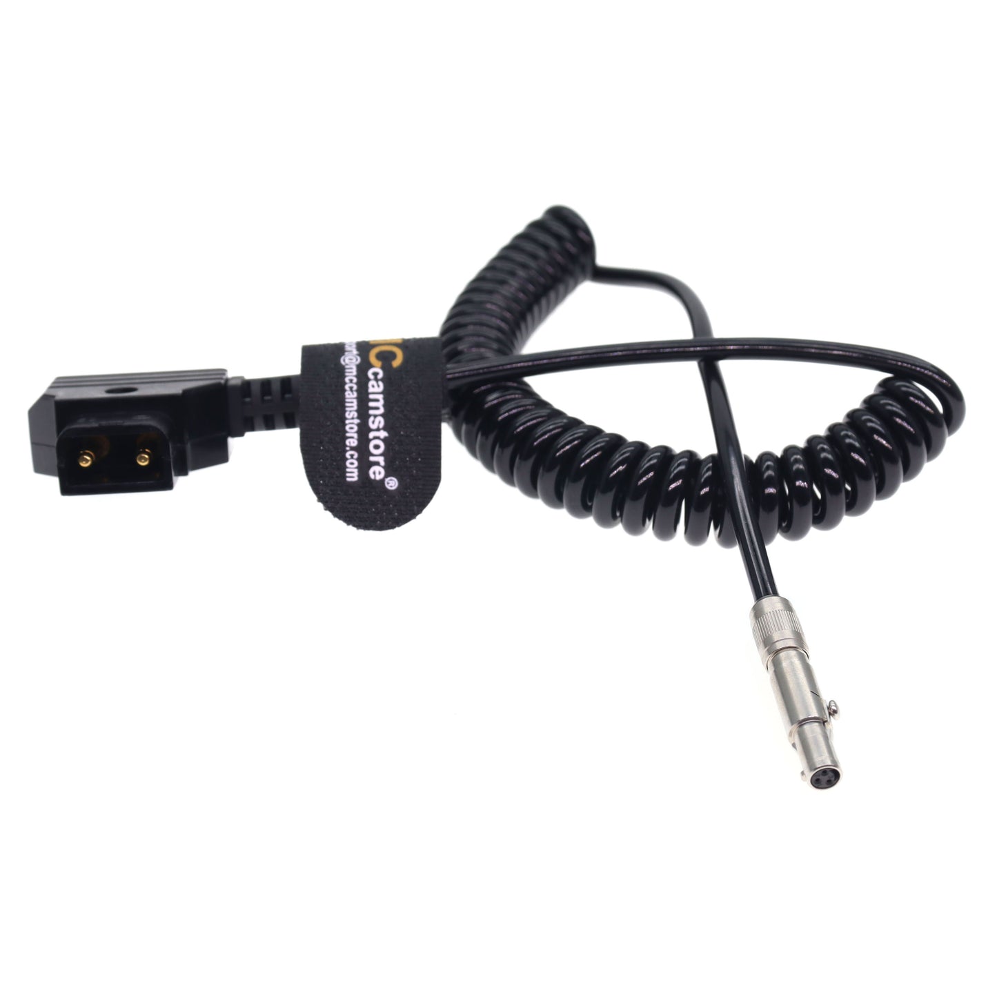 Neutrik NSC3F 3-Pin Female to D-Tap Power Cable for Convergent Design Odyssey 7/7Q/7Q+/Apollo OLED Monitor Recorder