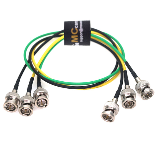 3G SDI Cable BNC to BNC Extension Coaxial Cable 75ohm, 2PCS