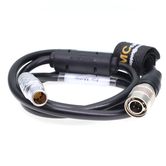 Nucleus-M Run/Stop Cable Hirose 4-pin to 7pin for Sony F5 F55 Tilta Grip Lens Control Recording Trigger, Nucleus M R/S Cable (4-Pin Hirose R/S) for Sony F5/F55