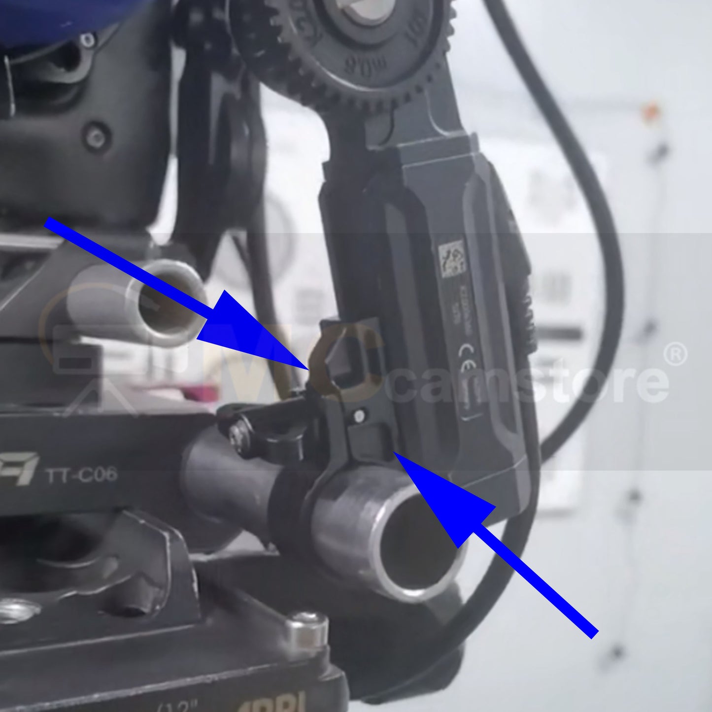 19mm Rod Clamp Mounting Suitable for ARRI WCU-4 Motor,Comtion ARRI Cforce Mini RF Motors