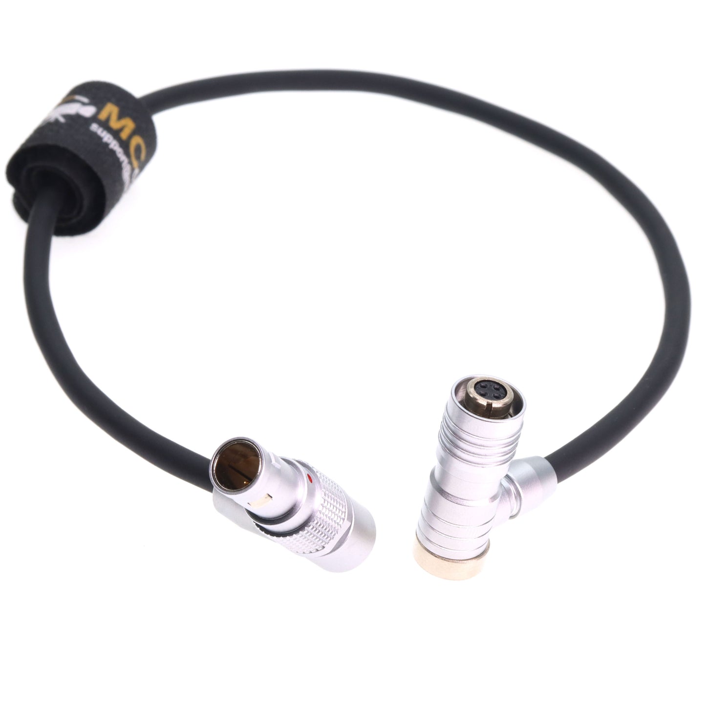 Power Cable for ARRI Alexa and Z CAM E2 F6 Camera 2pin to PortKeys BM5 BM7 HH7 HS7T Monitor 4 Pin Right Angle Female