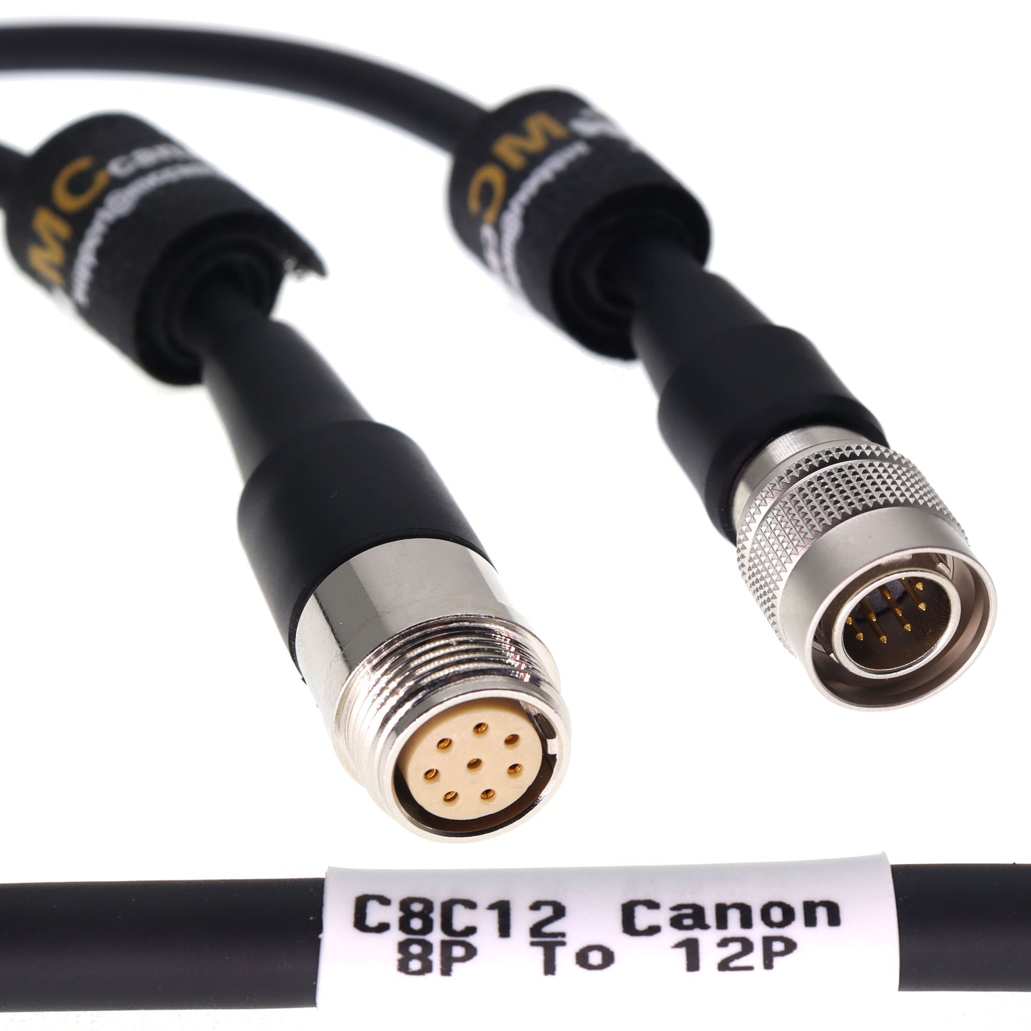 Fujinon SRD-92B 8-pin Controller to Fujinon ZA22x Lens 12Pin Remote Zoom Control Cable, VZ C8C12