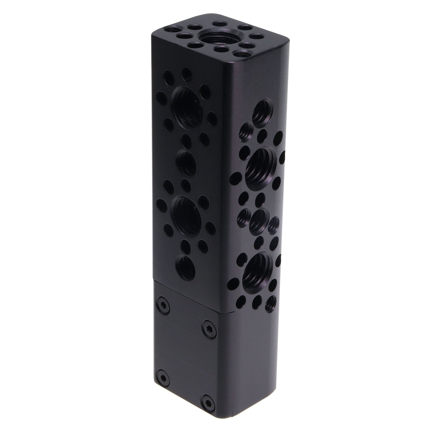 Portable Top Handle Extension with 3/8 1/4 Locating Pins for Sony ARRI RED Camera, Multiple Mounting Holes, Professional Video Accessories Al DIY Fixture Camera Handle Grip