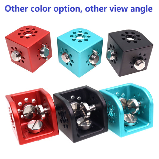 Three Way Bracket for ARRI RED Sony Camera Link to Teradek Vaxis Image Transmission Monitor
