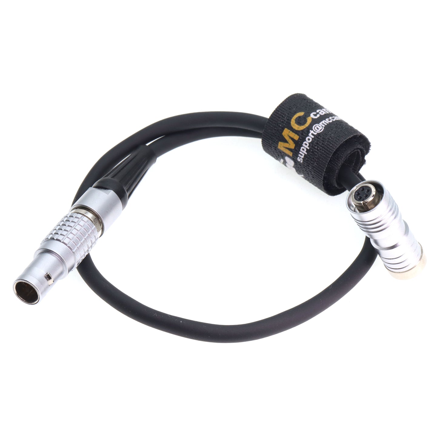 Rotatable 0B 2 Pin to Angle 5 Pin Female Power Cable for Teradek ARRI RED SmallHD Paralinx Preston Transvideo Offhollywood Switronix Camera to Portkeys LH5P LH5H Monitor