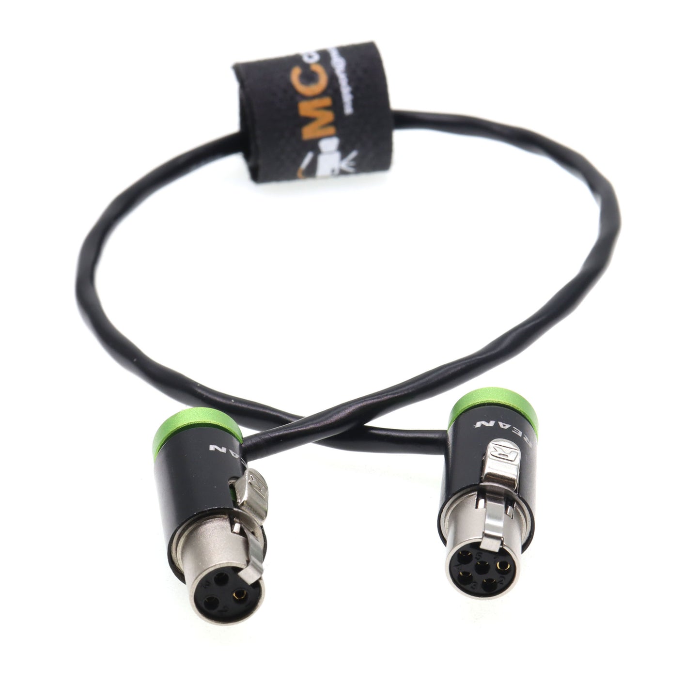 Low-Profile TA5F To TA3F Sommer Audio Cable for Lectrosonics Receiver To Sound Devices, Mini XLR 3pin To 5pin