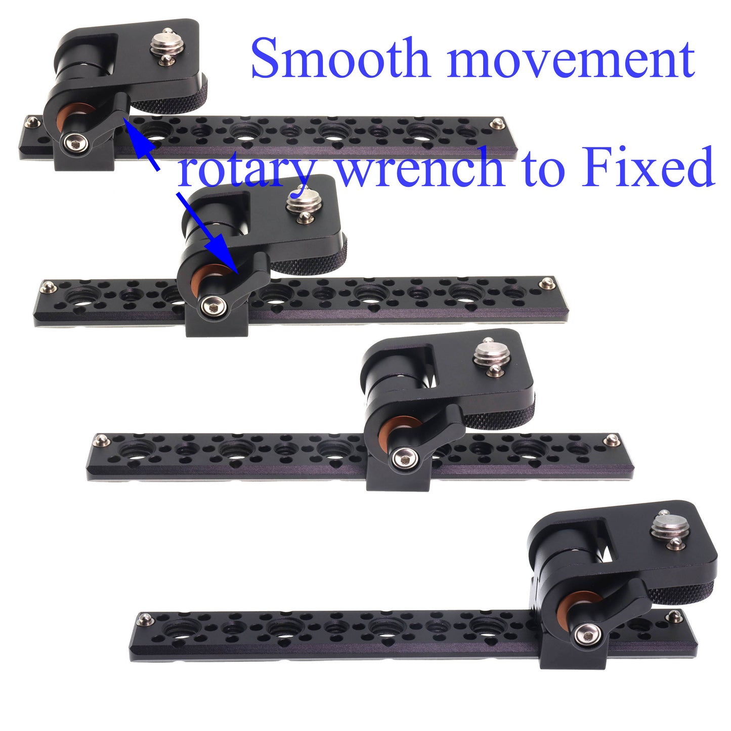 Articulated Mounting Plate AMP-1 for Alexa 35 Camera with 1/4'' & 3/8'' Expansion Side Board Portable Mounting Panel Plate