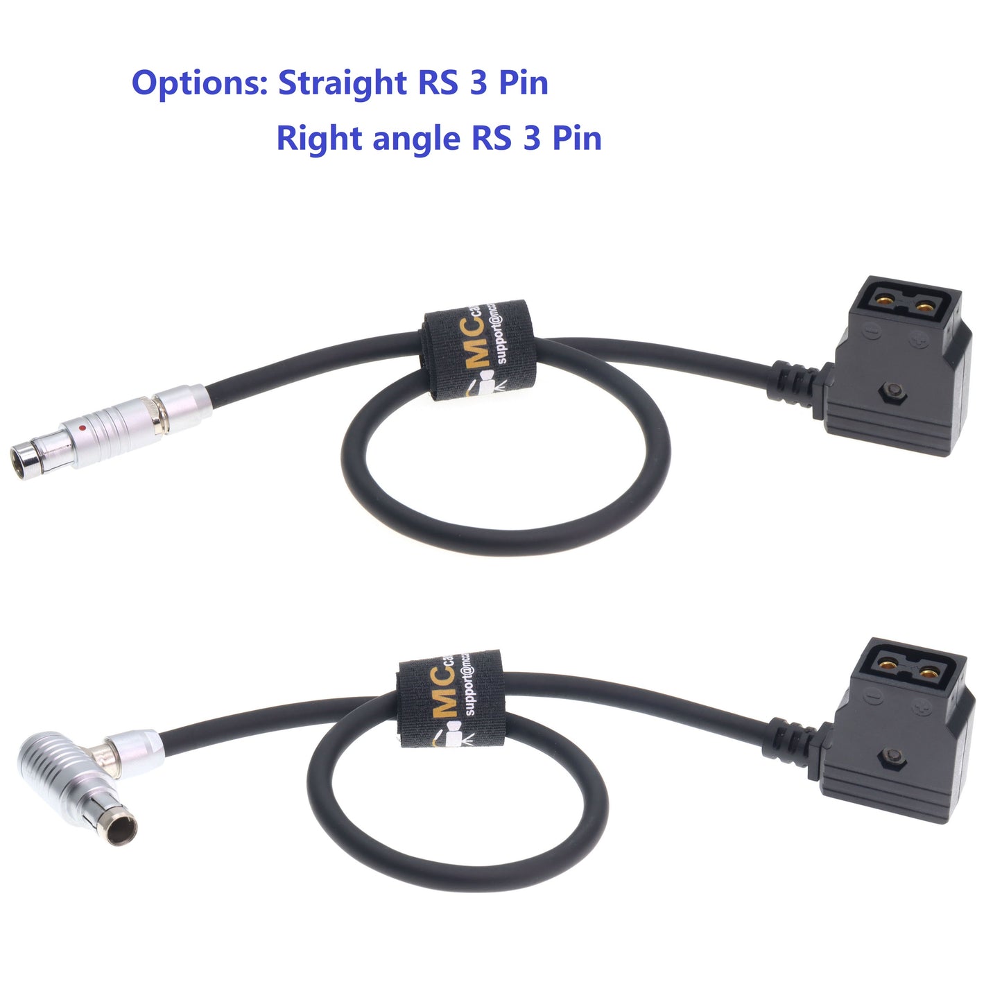 RS 3pin Male to D-tap Female P tap Power Cable for Tilta RS 3 pin to ARRI Alexa, Amira, Alexa-Mini Camera Power Cord