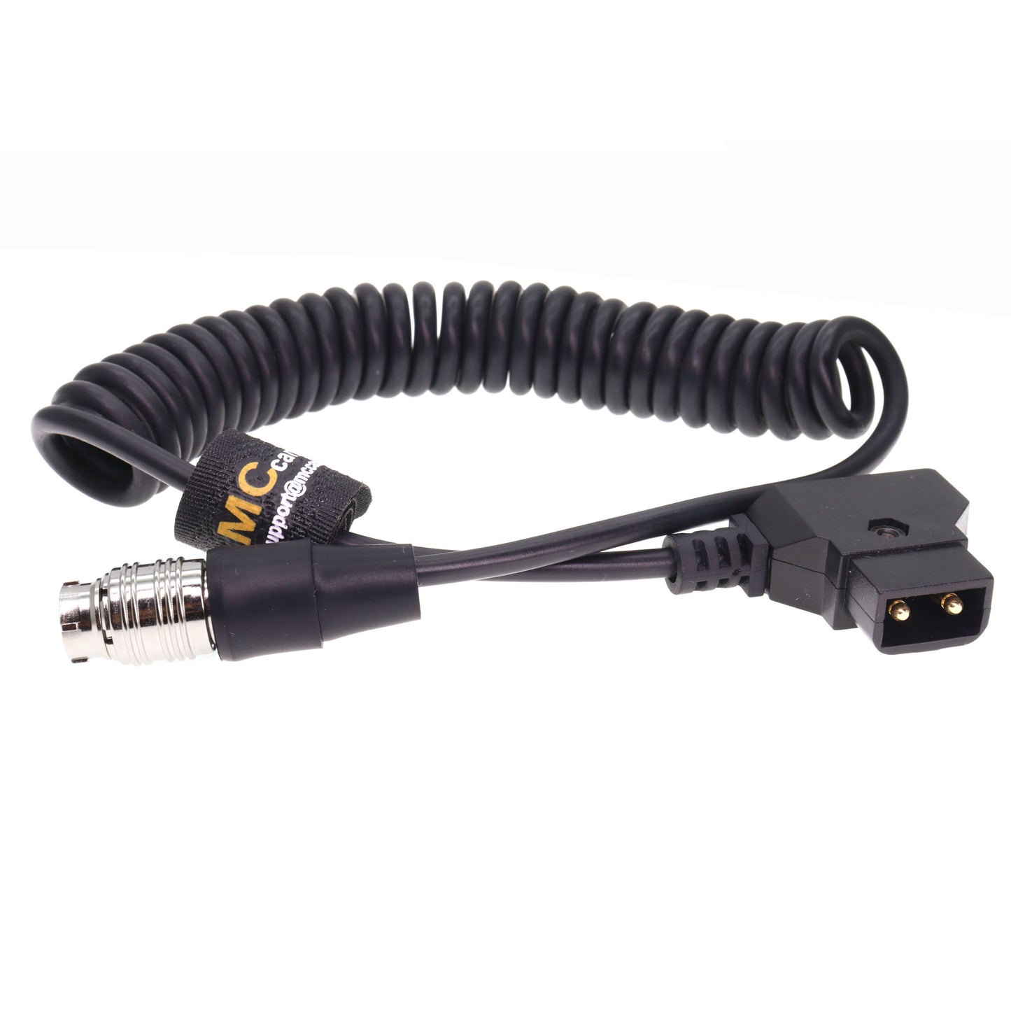 D TAP to Hirose 20-Pin Power Coiled Cable for Fujinon Cabrio Lens Servo Motor