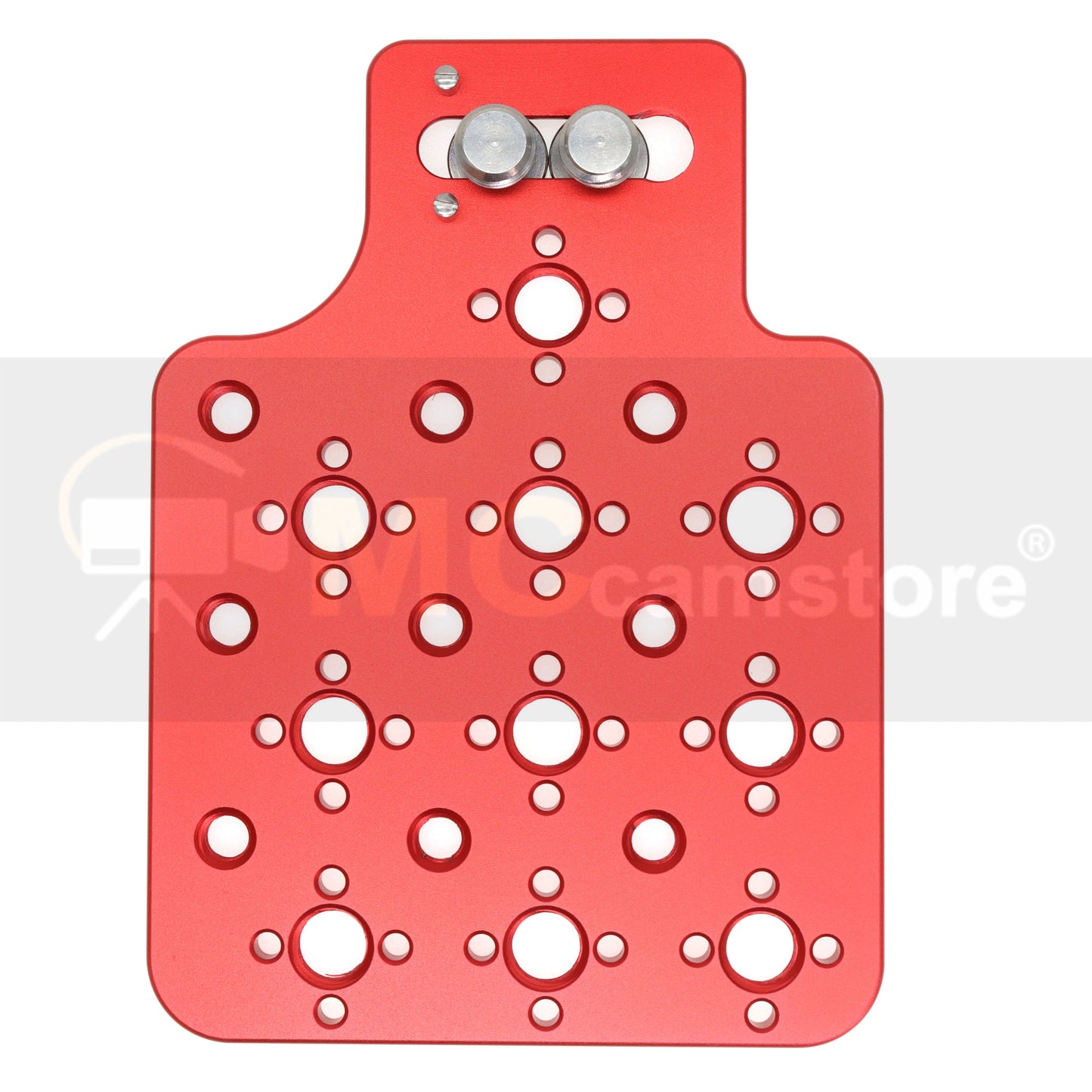 Cheese Plate, Side Mounting 3/8" 1/4" Thread Panel Plate for Sony ARRI RED Teradek Vaxis Rig Wireless Receiver
