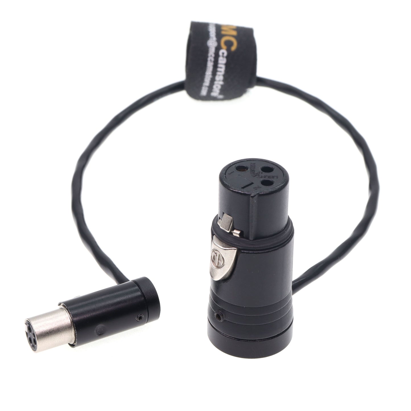Low Profile TA3F Mini XLR 3 Pin Female to XLR 3Pin Female for Sound Devices 688 778T SCORPIO Link Lectrosonics SOMMER SOD-14 Audio Cable